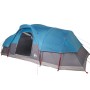 Iglu-Familienzelt 11 Personen wasserdicht blau von vidaXL, Zelte - Ref: Foro24-94567, Preis: 243,28 €, Rabatt: %