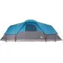 Iglu-Familienzelt 11 Personen wasserdicht blau von vidaXL, Zelte - Ref: Foro24-94567, Preis: 248,68 €, Rabatt: %