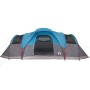Iglu-Familienzelt 11 Personen wasserdicht blau von vidaXL, Zelte - Ref: Foro24-94567, Preis: 243,28 €, Rabatt: %