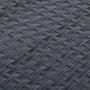 Anthracite gray synthetic rattan balcony awning 400x100 cm by vidaXL, fence panels - Ref: Foro24-156240, Price: 58,65 €, Disc...