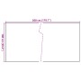 Anthracite gray synthetic rattan balcony awning 300x100 cm by vidaXL, fence panels - Ref: Foro24-156237, Price: 47,03 €, Disc...