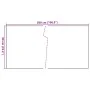 Anthrazitgraue Balkonmarkise aus synthetischem Rattan, 500 x 90 cm von vidaXL, Zaunpaneele - Ref: Foro24-156242, Preis: 56,81...