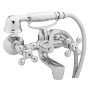 SCHÜTTE Two-handle bathtub mixer tap with hand shower ELK chrome by SCHÜTTE, Faucets - Ref: Foro24-429363, Price: 112,92 €, D...