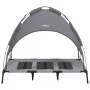 Dog bed with canopy anthracite oxford fabric and steel by vidaXL, Beds for dogs - Ref: Foro24-172595, Price: 55,91 €, Discoun...