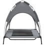 Cama para perros con dosel antracita tela oxford y acero de vidaXL, Camas para perros - Ref: Foro24-172595, Precio: 56,81 €, ...