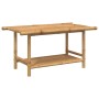 Mesita de centro de bambú 90x50x45 cm de vidaXL, Mesas de centro - Ref: Foro24-366473, Precio: 53,75 €, Descuento: %