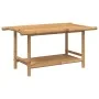 Mesita de centro de bambú 90x50x45 cm de vidaXL, Mesas de centro - Ref: Foro24-366473, Precio: 59,28 €, Descuento: %