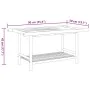 Mesita de centro de bambú 90x50x45 cm de vidaXL, Mesas de centro - Ref: Foro24-366473, Precio: 59,28 €, Descuento: %