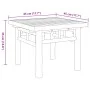 Mesa de centro de bambú 45x45x35 cm de vidaXL, Mesas de centro - Ref: Foro24-366467, Precio: 66,30 €, Descuento: %