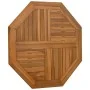Octagonal solid teak wood table top 80x80x2.5 cm by vidaXL, Table tops - Ref: Foro24-366666, Price: 103,15 €, Discount: %