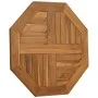 Tablero de mesa octogonal de madera maciza de teca 60x60x2,5 cm de vidaXL, Tableros para mesas - Ref: Foro24-366664, Precio: ...