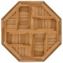 Octagonal solid teak wood table top 80x80x2.5 cm by vidaXL, Table tops - Ref: Foro24-366666, Price: 105,19 €, Discount: %