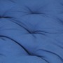 Light blue cotton pallet cushion 120x80x10 cm by vidaXL, Cushions for chairs and sofas - Ref: Foro24-48688, Price: 81,05 €, D...