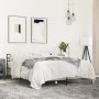 Sonoma oak metal engineered wood bed frame 160x200 cm by vidaXL, Beds and slatted bases - Ref: Foro24-3280053, Price: 144,69 ...