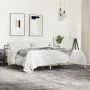 Estructura cama madera ingeniería metal roble Sonoma 180x200 cm de vidaXL, Camas y somieres - Ref: Foro24-3280058, Precio: 14...