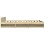 Cama con cajones madera ingeniería roble Sonoma 160x200 cm de vidaXL, Camas y somieres - Ref: Foro24-3280736, Precio: 174,20 ...