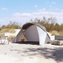 Graues wasserdichtes Pop-up-Strandzelt von vidaXL, Zelte - Ref: Foro24-4004151, Preis: 37,66 €, Rabatt: %