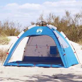 Strandzelt 2 Personen wasserdicht schnell öffnend blau von vidaXL, Zelte - Ref: Foro24-4005302, Preis: 60,75 €, Rabatt: %