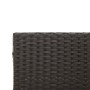 L-förmiges Gartensofa mit schwarzem PE-Rattantisch und Kissen von vidaXL, Gartensets - Ref: Foro24-369039, Preis: 268,74 €, R...