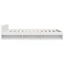 White engineered wood bed frame with drawers 150x200 cm by vidaXL, Beds and slatted bases - Ref: Foro24-3280741, Price: 161,9...