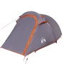 Tienda de campaña túnel 3 personas impermeable gris y naranja de vidaXL, Tiendas de campaña - Ref: Foro24-94602, Precio: 70,7...