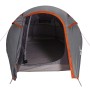 Tienda de campaña túnel 3 personas impermeable gris y naranja de vidaXL, Tiendas de campaña - Ref: Foro24-94602, Precio: 70,7...