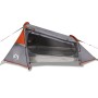 Tunnelzelt 2 Personen wasserdicht grau und orange von vidaXL, Zelte - Ref: Foro24-94614, Preis: 58,94 €, Rabatt: %