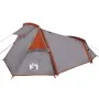 Tunnel tent 2 people waterproof gray and orange by vidaXL, tents - Ref: Foro24-94614, Price: 60,17 €, Discount: %