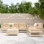 Garden sofa set 6 pieces solid pine wood by vidaXL, Garden sets - Ref: Foro24-3250820, Price: 340,87 €, Discount: %
