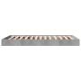 Estructura de cama madera de ingeniería gris hormigón 90x190 cm de vidaXL, Camas y somieres - Ref: Foro24-842073, Precio: 61,...
