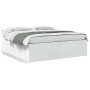 Estructura de cama madera de ingeniería blanca 180x200 cm de vidaXL, Camas y somieres - Ref: Foro24-3280902, Precio: 159,80 €