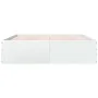 White engineered wood bed frame 180x200 cm by vidaXL, Beds and slatted bases - Ref: Foro24-3280902, Price: 157,65 €, Discount: %