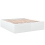 Weißer Bettrahmen aus Holzwerkstoff, 180 x 200 cm von vidaXL, Betten und Lattenroste - Ref: Foro24-3280902, Preis: 159,94 €, ...