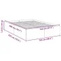 Estructura de cama madera de ingeniería negra 160x200 cm de vidaXL, Camas y somieres - Ref: Foro24-3281001, Precio: 134,60 €,...