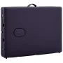 Camilla de masaje plegable 3 zonas aluminio morado de vidaXL, Mesas de masaje - Ref: Foro24-110198, Precio: 157,83 €, Descuen...
