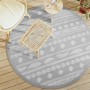 Alfombra de exterior ARAKIL gris Ø160 cm PP de vidaXL, Protectores para exterior - Ref: Foro24-368531, Precio: 28,58 €, Descu...