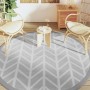 ARAKIL gray outdoor rug Ø200 cm PP by vidaXL, Outdoor protectors - Ref: Foro24-368550, Price: 43,44 €, Discount: %