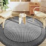 ARAKIL gray outdoor rug Ø200 cm PP by vidaXL, Outdoor protectors - Ref: Foro24-368460, Price: 52,05 €, Discount: %