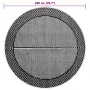 ARAKIL gray outdoor rug Ø200 cm PP by vidaXL, Outdoor protectors - Ref: Foro24-368460, Price: 44,14 €, Discount: %