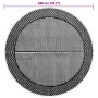ARAKIL gray outdoor rug Ø200 cm PP by vidaXL, Outdoor protectors - Ref: Foro24-368460, Price: 52,05 €, Discount: %