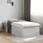 Concrete gray engineered wood bed frame 75x190 cm by vidaXL, Beds and slatted bases - Ref: Foro24-3280982, Price: 99,74 €, Di...