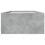 Estructura de cama madera de ingeniería gris hormigón 75x190 cm de vidaXL, Camas y somieres - Ref: Foro24-3280982, Precio: 99...