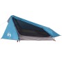 Tienda de campaña túnel para 1 persona impermeable azul