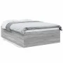 Estructura de cama madera de ingeniería gris Sonoma 120x190 cm de vidaXL, Camas y somieres - Ref: Foro24-3280956, Precio: 137...