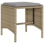 Gartensitzgruppe mit 4-teiligen Sofas und Kissen aus synthetischem Rattan in Beige. von vidaXL, Gartensets - Ref: Foro24-3663...