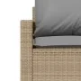 Gartensitzgruppe mit 4-teiligen Sofas und Kissen aus synthetischem Rattan in Beige. von vidaXL, Gartensets - Ref: Foro24-3663...