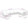 Set de sofás de jardín 8 pzas y cojines ratán sintético gris by vidaXL, Garden sets - Ref: Foro24-3261954, Price: 584,71 €, D...