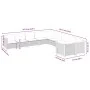 Set de sofás de jardín 10 pzas con cojines ratán sintético gris by vidaXL, Garden sets - Ref: Foro24-3262044, Price: 807,55 €...