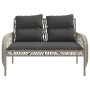 Set de sofás de jardín 4 pzas y cojines ratán sintético gris by vidaXL, Garden sets - Ref: Foro24-368732, Price: 363,33 €, Di...