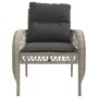 Set de sofás de jardín 4 pzas y cojines ratán sintético gris by vidaXL, Garden sets - Ref: Foro24-368732, Price: 363,33 €, Di...